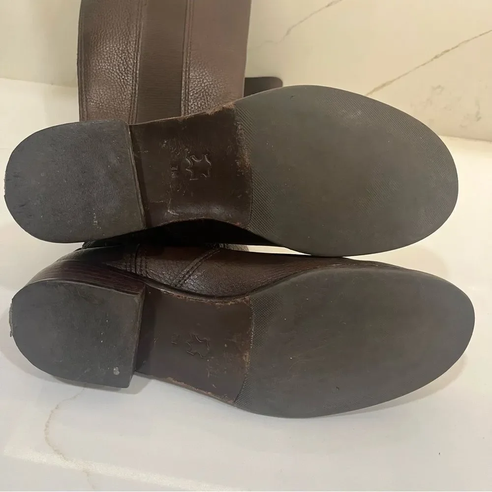Tory Burch Tall Brown Riding Boots